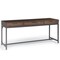 Simpli Home Banting Solid Wood And Metal Industrial 72" WideHome Office Desk